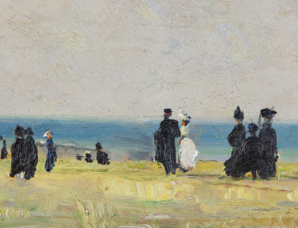 Wilhelm, Paul: „Strandpromenade (Wyk auf Föhr)", 1909