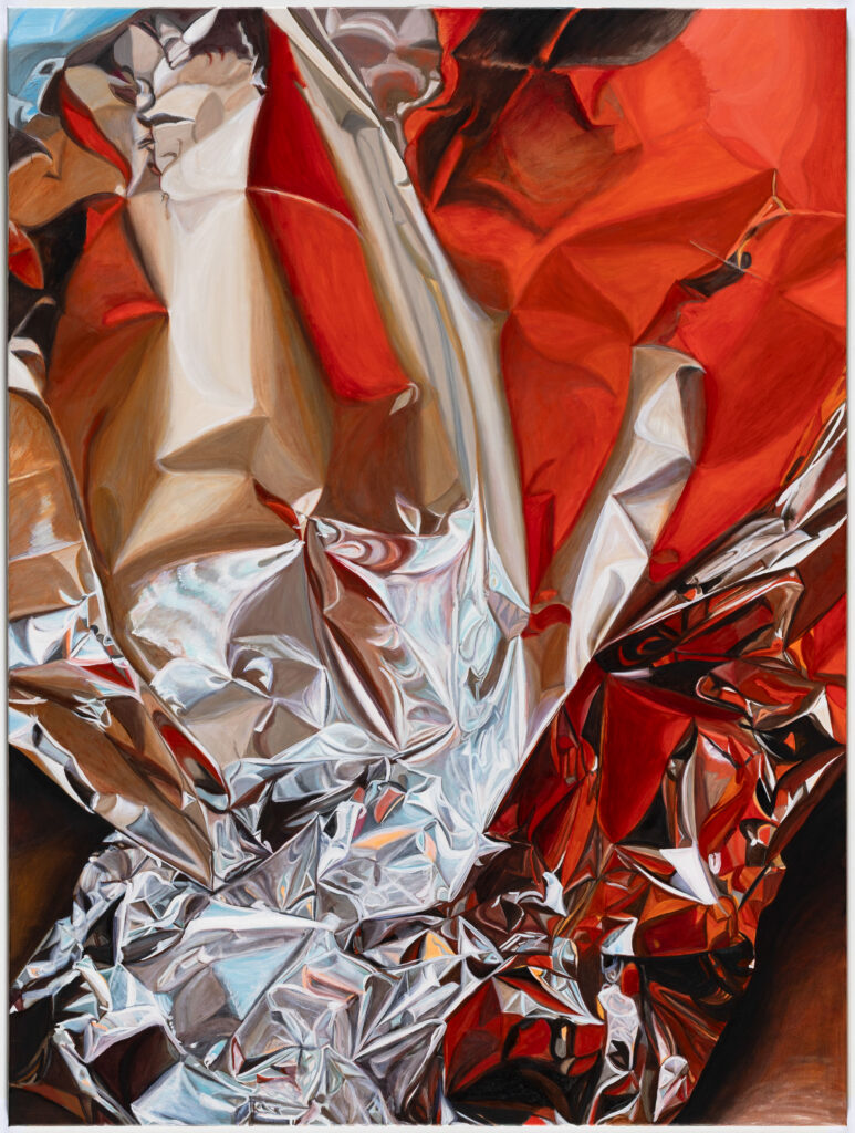 Katharina Schwarz-Schütte, o. T., 2023, 160 x 120 cm, Öl auf Leinwand, Preis auf Anfrage