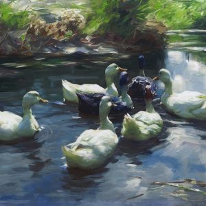 Koester, Alexander: Ducks in the pond