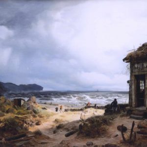 Achenbach, Andreas: The shipwreck, 1837