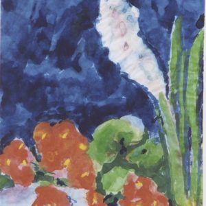 Nolde, Emil: Hyacinth and begonia