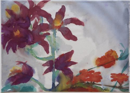 Nolde, Emil: Orchids