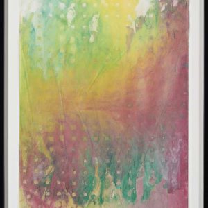 Michael Stich Rainbow 2023, Acryl auf Papier, 61 x 45,5 cm