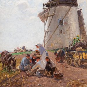 Hugo Mühlig: Mittagsrast