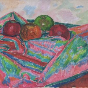 Walter Ophey: Stilleben mit Früchten, um 1915