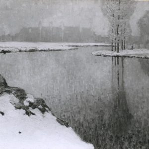 Walter Ophey: Wintersonne, um 1910