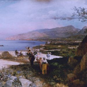 Achenbach, Oswald: Bay of Salerno, 1885