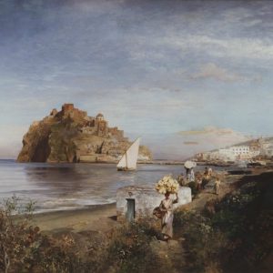 Achenbach, Oswald: Ischia. Aragonese Castle, 1880