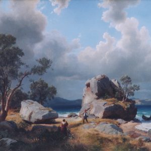 Achenbach, Oswald: Northern Italy, 1847