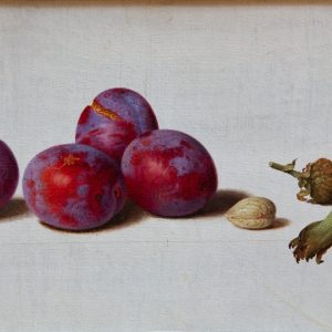 Johann Wilhelm Preyer: Vier Pflaumen, drei Haselnüsse