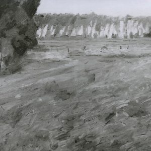 Walter Ophey: Landschaft mit Pappeln, um 1902