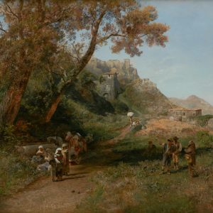 Achenbach, Oswald: In den Albaner Bergen