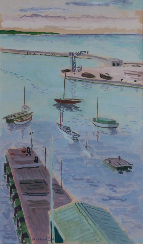 Cavaillès, Jules: Port of Saint Tropez