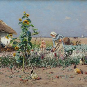 Hugo Mühlig: Late summer on the Lower Rhine