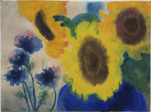 Nolde, Emil: Sunflowers