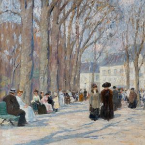 Max Stern: Im Düsseldorfer Hofgarten